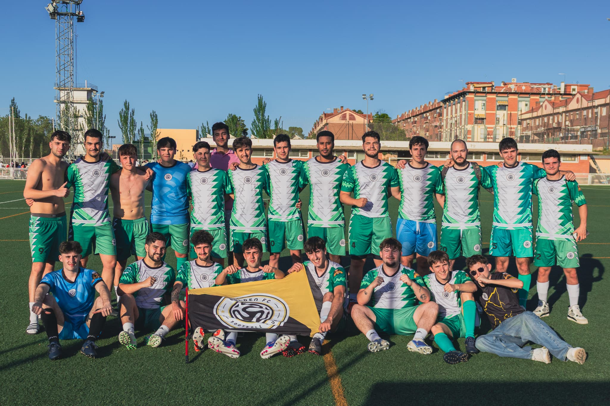 La plantilla del Golden F.C.